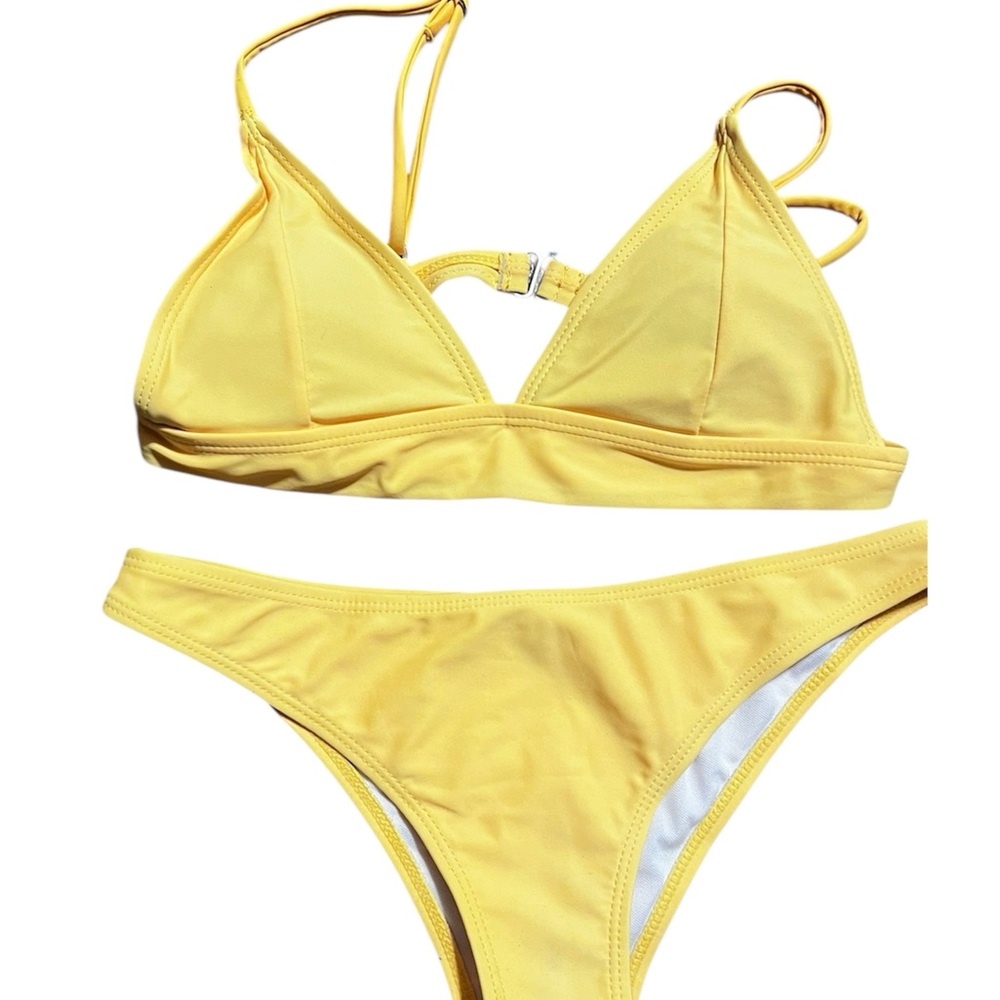 Zaful Yellow Bikini Set